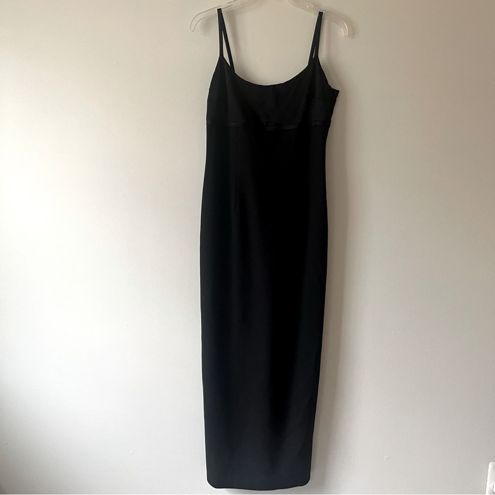 Laundry By Shelli Segal Black Slip Dress
